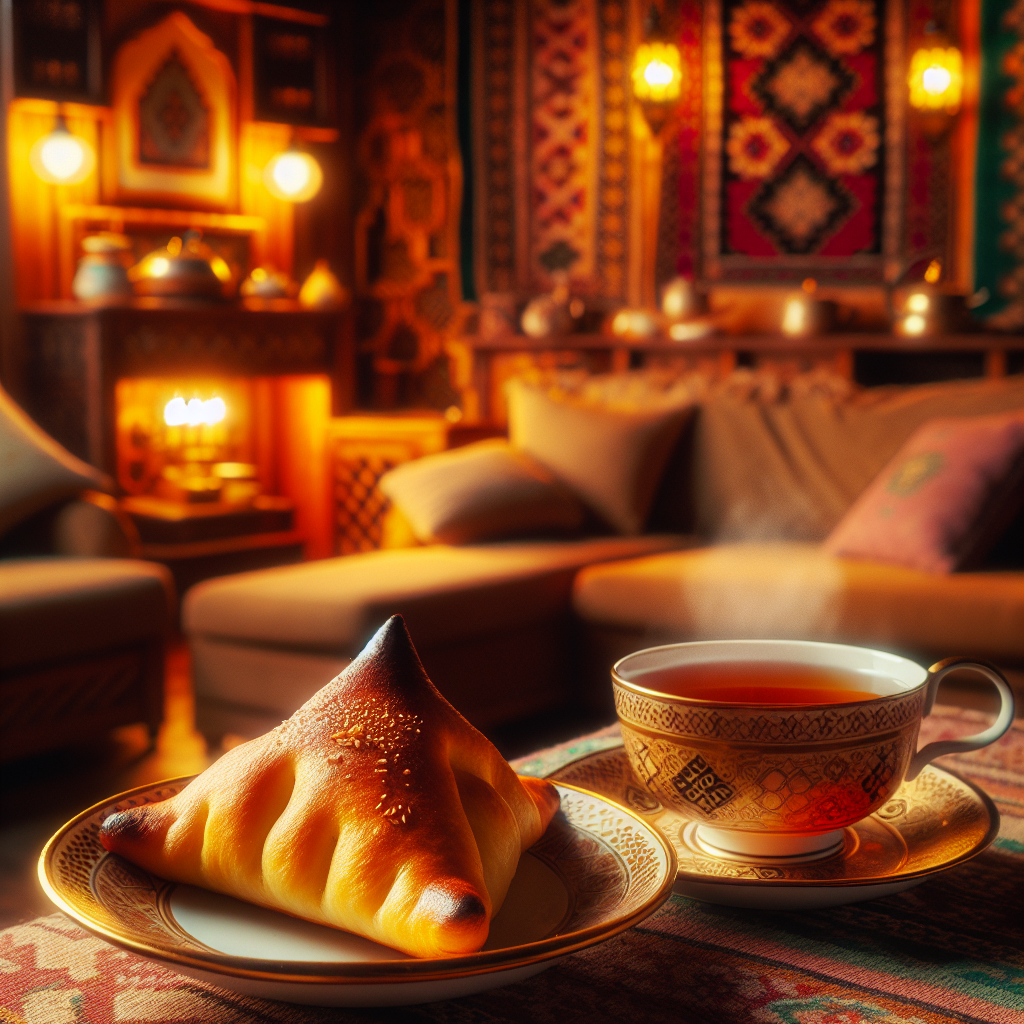 Ечпочмак та чай