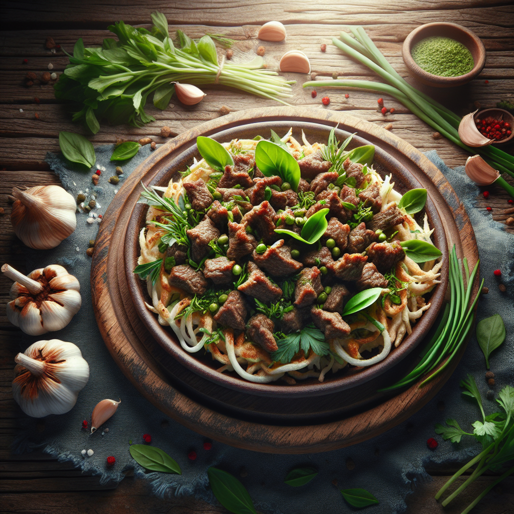 Ечпочмак на тарілці